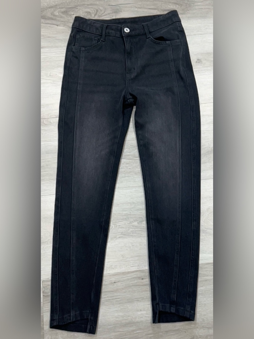 Halara Women Black Skinny Jeans Size XS High Rise Stretchy Casual Denim Pants